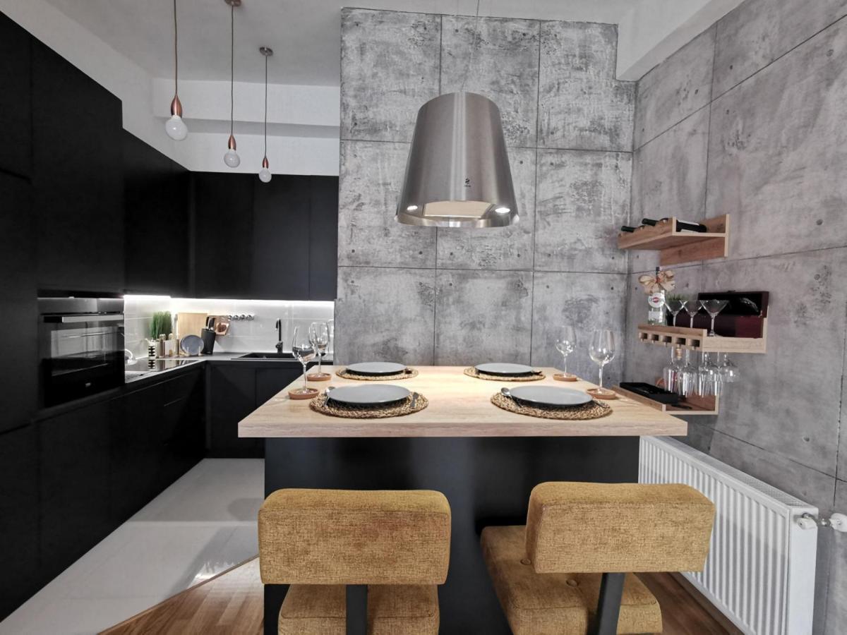 Centar Luxe Apartment Skopje Bagian luar foto